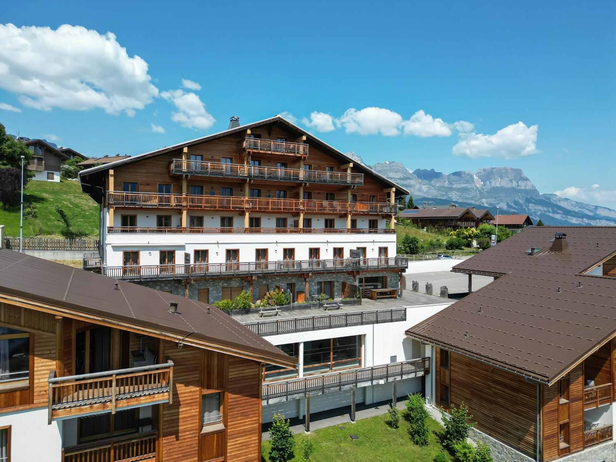 Апарт готель Terresens - Les Fermes Du Mont-Blanc Комблу Екстер'єр фото